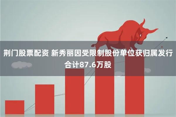 荆门股票配资 新秀丽因受限制股份单位获归属发行合计87.6万股